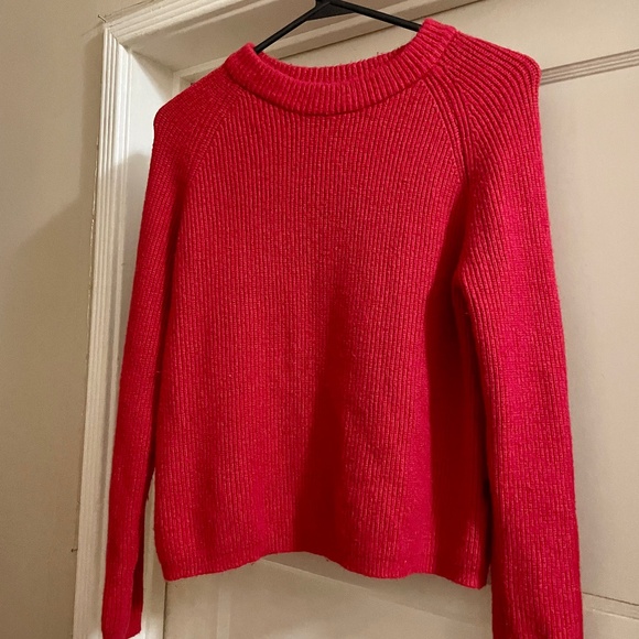Red Crew Neck Sweater - Picture 1 of 1